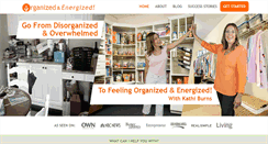 Desktop Screenshot of organizedandenergized.com